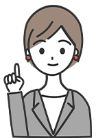 解説する女性